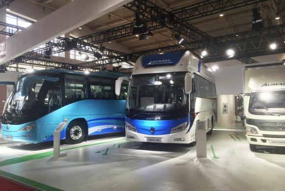 福田新能源产品亮相国际电动车技术展